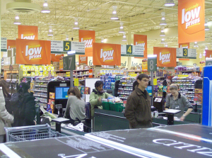 Keys on Checkout counter